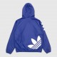 Adidas Originals Asymmetrical Big Trefoil Windbreaker Jacket / Pre Owned